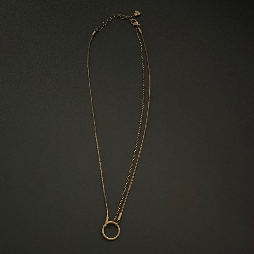 Silpada KR Brass Necklace